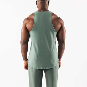 Vêtements pour hommes de grande taille Débardeurs en coton et polyester de haute qualité Débardeurs pour hommes Stringer Débardeurs pour hommes Musculation Gym Sports Muscle Wear - Product Image 6