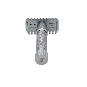Flexi Open Comb Acero inoxidable Doble filo Maquinilla de afeitar clásica ajustable Madhav Metal Marca de proveedor indio - Product Image 4