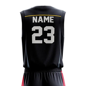 Équipe de conception OEM, uniformes de basket-ball, fabrication directe en usine, logo personnalisé, ensemble maillot et short de basket-ball pour l'entraînement - Product Image 6