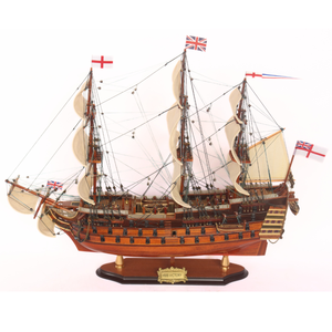 Colección de barcos históricos de madera hechos a mano de alta calidad, entrega rápida, coleccionable náutico hecho a mano en Vietnam Oceanic Heritage - Product Image 1