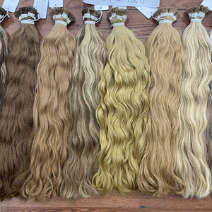 Cheveux humains vietnamiens I Tip, ondulés naturels, plusieurs couleurs, vente en gros d'usine - Product Image 2