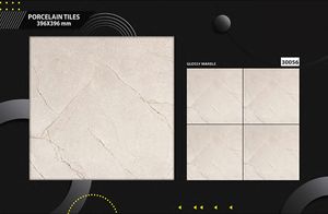 Azulejos esmaltados de cerámica de 400x400 para uso en suelos y paredes en sala de estar, salón, Hotel, casa de campo, azulejos decorativos de diseño de interiores - Product Image 3