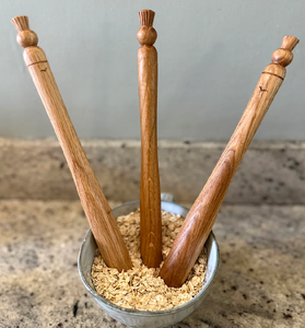 Spurtle en bois cuisine écossais bouillie agitateur Spurtle accessoires de cuisine traditionnel Spurtle fait à la main - Product Image 3