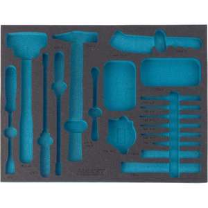 Inserto de Espuma Suave de 2 Componentes Hazet para Cajas de Herramientas 163-143/18 - Product Image 1