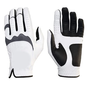 Gants de golf en cuir véritable légers, durables et confortables pour hommes et femmes, antidérapants avec logo personnalisé, gants de sport de golf - Product Image 4