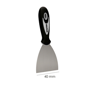 Spatola in Acciaio Inossidabile 40 mm. Impugnatura in Gomma - Product Image 2