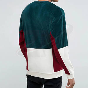 Sudadera informal de lana para hombre, otoño invierno, diseño personalizado, cuello redondo, unisex, para hombre, venta al por mayor, 100% algodón. - Product Image 2