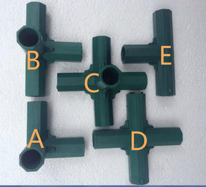 11/19mm connecteur d'angle 3/4/5 voies construction <span class=keywords><strong>plante</strong></span> piquets Cages prend en charge <span class=keywords><strong>le</strong></span> jardin auvent Joint cadre tuyau serre support pièces - Product Image 1