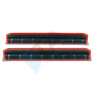 Protector de umbral de puerta de plástico ABS negro duradero de alta calidad para Transporter T7 2024 2025 y posteriores, ajuste doble RHD LHD, sin necesidad de taladrar - Product Image 4