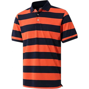 Vente chaude Polo Marque Privée Fabriqué En Usine Style Chaud Nouvelle Tendance Hommes Polo Stander Tissu Slim Fit Hommes Polos - Product Image 3