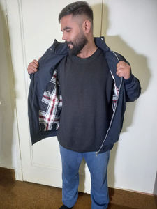 OEM ODM venta al por mayor logotipo personalizado 100% algodón de alta calidad para hombre trabajo de moda chaquetas de concha suave con bolsillo de manga - Product Image 4