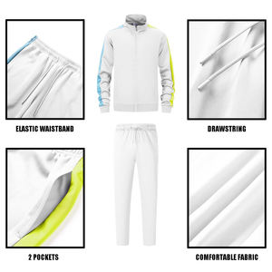 Ensemble de survêtement de sport moderne pour hommes, conçu pour la salle de sport, l'entraînement et les activités de plein air - Product Image 4