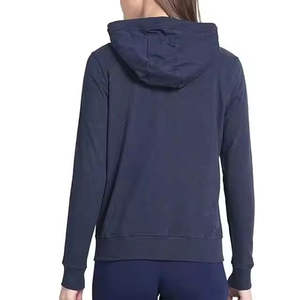 Sweat à capuche zippé décontracté pour femme, en coton fin, fabriqué avec des matériaux de qualité, couleurs fraîches en stock - Product Image 2