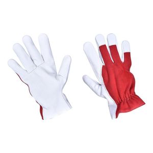 Guantes de seguridad de soldadura de cuero de vaca ODM OEM personalizados con cuero eléctrico de seguridad de protección Premium estándar CE de grado AB - Product Image 5