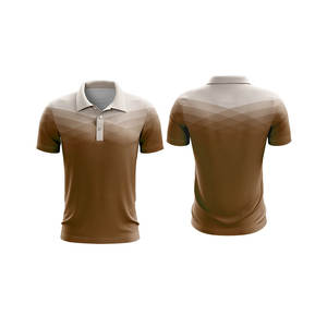 Polo de Golf con Impresión por Sublimación de Alta Calidad para Hombre, Camisa Polo de Tela Cómoda Transpirable con Logotipo Personalizado - Product Image 6