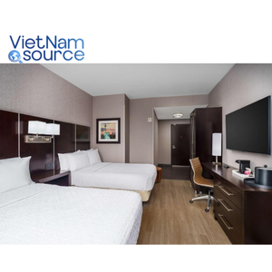 Muebles de diseño de interiores de hotel moderno OEM Hampton Hotel Material de madera Dormitorios de hotel Apartamentos de origen directo Fábrica EE. UU. - Product Image 1