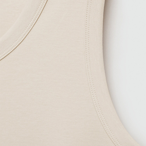 เสื้อกล้ามผู้ชายผ้าฝ้ายแห้งเร็ว สไตล์สตรีทลำลอง แนวสปอร์ต ทรงโอเวอร์ไซส์ ไม่มีแขน - Product Image 6