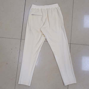 Fabricación personalizada de los hombres de pierna recta pantalones de chándal de algodón en blanco Casual Baggy Jogger pantalones para los hombres - Product Image 3