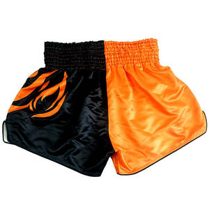 2025 Pakistan Manufacture Muay Thai Shorts Loose Fit Muay Thai Shorts <b>Elastic</b> Waist Muay Thai Shorts - Product Image 2