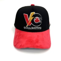 OEM personalizado de los hombres de 5 paneles de algodón bordado gorra de béisbol nuevo Snapback al por mayor de terciopelo en blanco Logo gorra deportiva