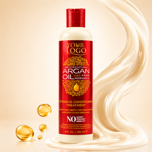Mascarilla Capilar de Aceite de Argán para Tratamiento Intensivo, Hidratación Profunda y Desenredante para Cabello Dañado, 354 ml, Venta al Por Mayor - Product Image 1