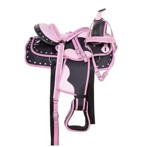 Selle Western pour cheval Selle Western synthétique pour cheval de style chaud et tendance avec ensemble complet de couleurs et de styles personnalisés Vente en gros - Product Image 1