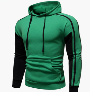 Sudadera con capucha deportiva con logotipo personalizado para hombre, ropa deportiva de secado rápido para gimnasio, Sudadera con capucha atlética, ropa deportiva de alta calidad, sudaderas con capucha de entrenamiento sin bolsillo - Product Image 1