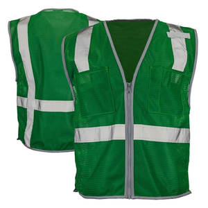 เสื้อกั๊กสะท้อนแสงสำหรับงานก่อสร้าง เสื้อแจ็คเก็ตสะท้อนแสงสำหรับงานก่อสร้าง เสื้อผ้าสะท้อนแสง เสื้อกั๊กนิรภัย - Product Image 1