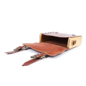 Bolso bandolera de cuero Vintage de tamaño XL de alta calidad para mujer, diseño clásico de cadenas con letras de perlas, Mensajero de moda - Product Image 2