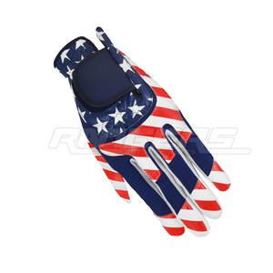 Design de mode Tailles régulières Main gauche Plus Size Gants de golf en cuir de chèvre Cabretta En stock - Product Image 5