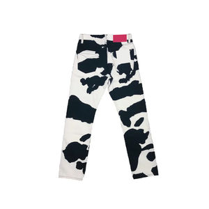 Servicio OEM ODM, Pantalones de Cuero Vacuno y Tela No Tejida para Hombre, Cintura Baja, Corte Recto, Cierre de Botones, Estilo Urbano, Fabricante, Gran Venta - Product Image 4