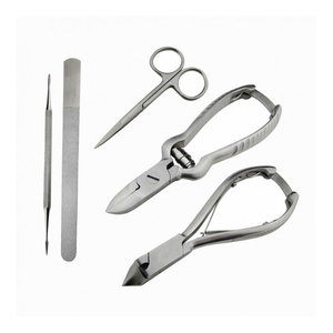 Herramientas profesionales de Podología, KIT de cortaúñas de alta resistencia, juego de instrumentos de Podología de acero inoxidable - Product Image 5
