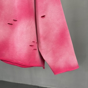 Poids lourds lavé à l'acide blanc Vintage lavage à l'acide sweat à capuche logo personnalisé Boxy Fit vierge en gros sweats à capuche surdimensionnés vêtements pour hommes - Product Image 6