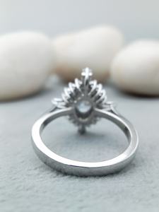 Anillo de Hip Hop de moda de oro de 10K y 18K de lujo para hombre, Baguette redondeada con diamante Natural VVS completo, traje de boda fino certificado GIA - Product Image 4