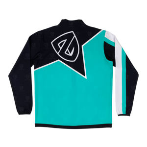 ชุดวอร์มกันลมแบบสั่งทำขายดี ชุดออกกำลังกายผู้ชายแบบซิปสองชิ้น ผ้าไนลอนกันน้ำสำหรับกิจกรรมกลางแจ้ง ชุดสำหรับเด็กผู้ชาย - Product Image 4