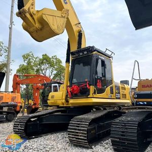 Excavatrice sur chenilles Komatsu PC220-8 d'occasion à vendre, équipement de construction avec moteur et composants de pompe principaux, prix bas - Product Image 1