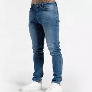 Мужские чистые темно-синие дизайнерские джинсы от производителя в Пакистане по низкой цене