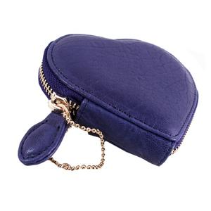 New Design High Quality Custom Logo Zipper Coin <b>Purse</b> in Heart Shape - Product Image 2