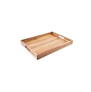 Hot Selling Handmade Acacia Wooden Oval Serving <b>Tray</b> Clear For Home Decor <b>Kitchen</b> Use and Restaurant Use Product - Product Image 2