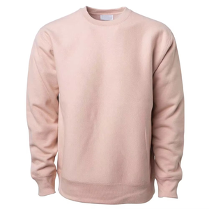 Vente en gros de pulls en molleton de coton unisexes de bonne qualité Sweat-shirts unis avec logo personnalisé pour hommes - Product Image 5