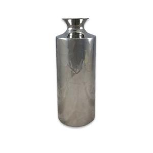 Tendance de l'industrie, décoration de mariage en métal, vase à fleurs en gros, décoration d'hôtel à domicile, finition argentée, faite à la main avec logo personnalisé - Product Image 5