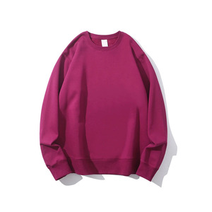 เสื้อสเวตเตอร์คอกลมสำหรับผู้ชายเสื้อสเวตเชิ้ตคอกลม380ไหล่ปล่อยชายเสื้อกันหนาวโลโก้ตามสั่งสำหรับฤดูหนาว - Product Image 5