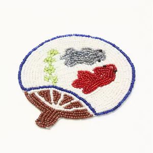 Handmade Strawberry Glass Beaded <b>Coaster</b> Tea Coffee Dining <b>Table</b> <b>Coaster</b> Bar Champagne Christmas Festive Decor <b>Coaster</b> - Product Image 6