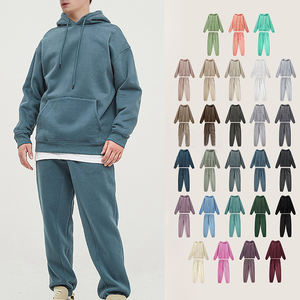 Survêtement à vendre, ensembles de jogging personnalisés pour hommes, sweat-shirt à capuche surdimensionné, sweat-shirt et pantalon de survêtement pour hommes en taille plus - Product Image 1