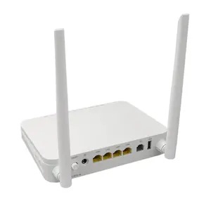 双频WIFI5 ONU 2.4G 5G FTTH光纤网络设备，带4 GE + 1 FXS + 1USB XPON GPON ONU