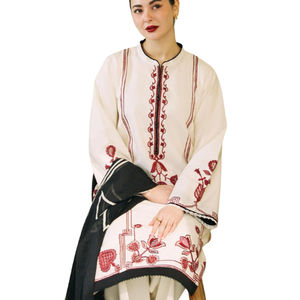 2025 New Designed Punjabi Fashioned Indian Pakistani Shalwar Kameez <b>Suits</b> Long Sleeves Short Sleeves Customize <b>Dress</b> <b>For</b> <b>Womens</b> - Product Image 1