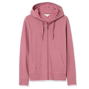 Sudadera con Capucha Impermeable para Hombre, Color Rosa, Diseño con Logotipo Personalizado OEM, Bordado Sólido, Cierre de Cremallera, Algodón y Poliéster, Invierno - Product Image 6