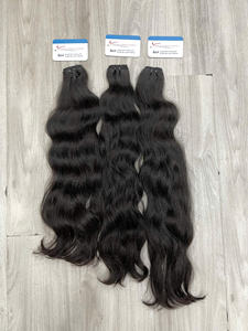 Vente 2025 Cheveux naturels bruts à cuticules alignées du Vietnam, extensions de cheveux humains ondulés, sans perte ni nœuds, lots de cheveux non traités - Product Image 3