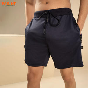 Pantalones Cortos Deportivos de Verano para Hombre, Ligeros, de Poliéster/Algodón, Estilo Urbano, Transpirables, de Secado Rápido, Diseño Deportivo de Alta Calidad, Color Sólido - Product Image 2