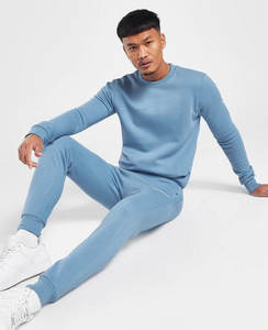 Survêtement unisexe avec logo personnalisé pour hommes Vente en gros Survêtement à capuche avec fermeture éclair personnalisé pour hommes Survêtement en coton respirant en polaire - Product Image 6